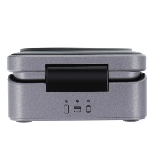 Forcell F-Energy 3 az 1-ben Flex Pro Qi2 MagSafe kompatibilis vezeték nélküli töltő (F-05) ezüst - 12