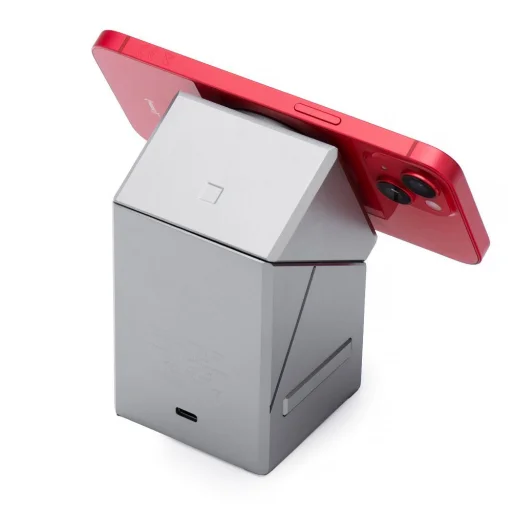 Forcell F-Energy 3 az 1-ben Rotation Cube Qi2 MagSafe-kompatibilis vezeték nélküli töltő (F-06) ezüst - 16