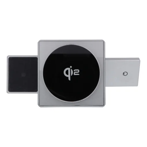 Forcell F-Energy 3 az 1-ben Rotation Cube Qi2 MagSafe-kompatibilis vezeték nélküli töltő (F-06) ezüst - 3