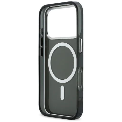 Karl Lagerfeld IML K&CH Heads Logo MagSafe puzdro pre iPhone 17 Pro čierne puzdro - 7