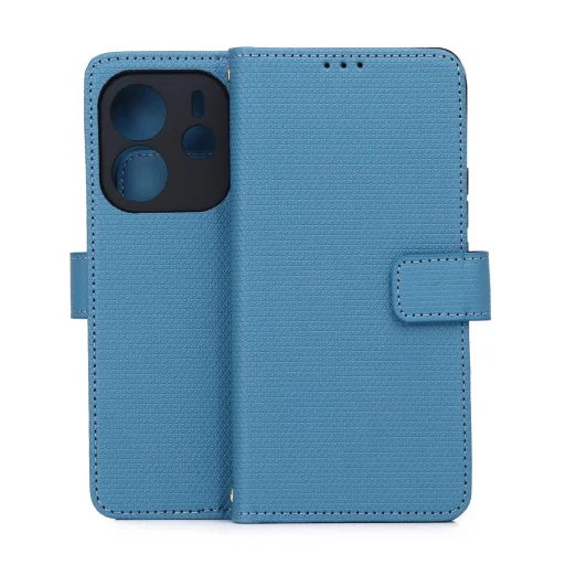 Xiaomi Redmi Note 14 4G Smart Triangle kék tok - 1
