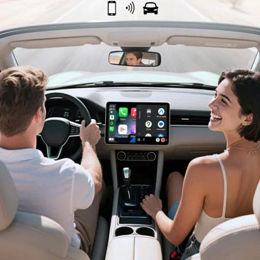 4smarts autós adapter Bluetooth Carplay/Android Auto ezüst - 5