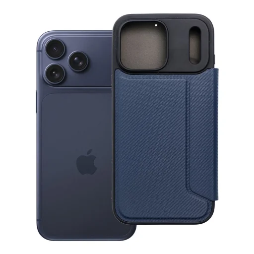 iPhone 17 Pro Max puzdro RAZOR Book modré - 9