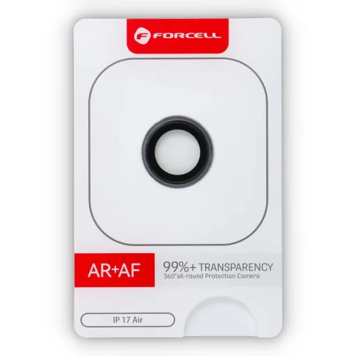 iPhone 17 Air kamera üvegfólia Forcell Premium ezüst - 4