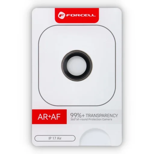 iPhone 17 Air kameraüveg Forcell Premium arany üvegfólia - 4