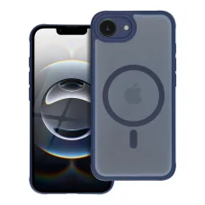 iPhone 14 Pro teljesen matt mágneses tok kék