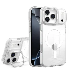 iPhone 17 Pro fehér tok LENS MAG COVER MagSafe kompatibilis