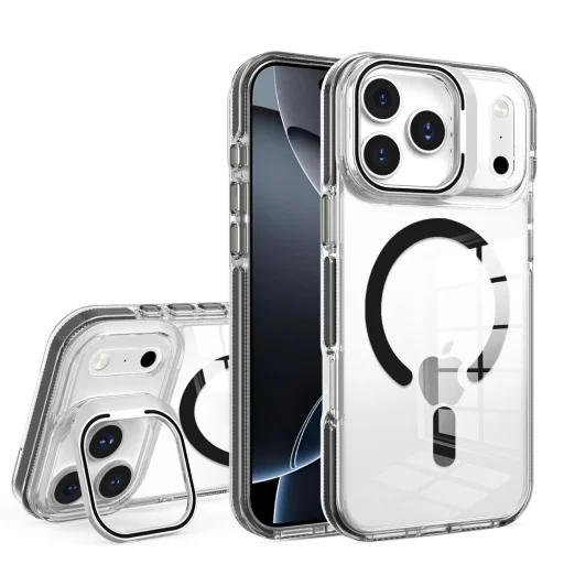 iPhone 17 Pro LENS MAG COVER tok fekete - 1