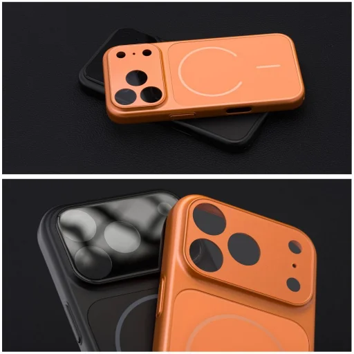 iPhone 14 Pro tok MAKE 17 kompatibilis MagSafe-kel kozmikus narancs tok - 10