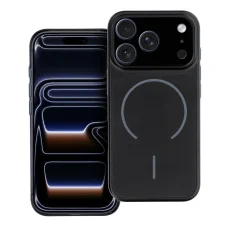  iPhone 18 Pro / 17 Pro fekete MagSafe-kompatibilis tok