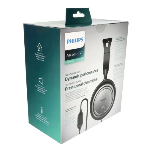 Philips SHP2500 3,5 mm-es jack vezetékes fejhallgató ezüst - 4