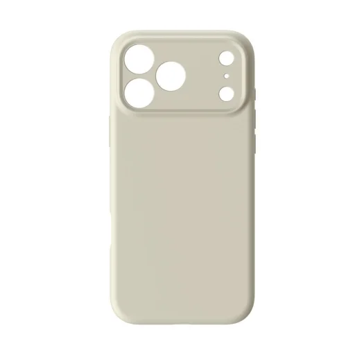 iPhone 17 Pro Max Forcell F-Protect prémiové gumové puzdro kompatibilné s MagSafe antická biela - 6