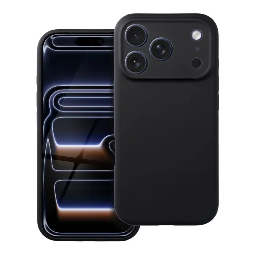  Apple iPhone 16 Fekete Forcell F-Protect Rubber Premium tok, MagSafe kompatibilis - 2