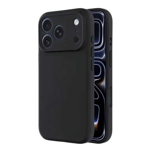  Apple iPhone 16 Fekete Forcell F-Protect Rubber Premium tok, MagSafe kompatibilis - 3