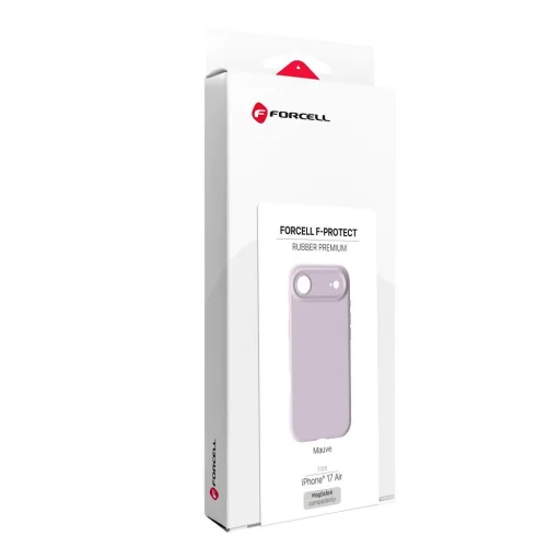 iPhone 17 Air Forcell F-Protect Gumi Prémium tok kompatibilis MagSafe mályva - 7