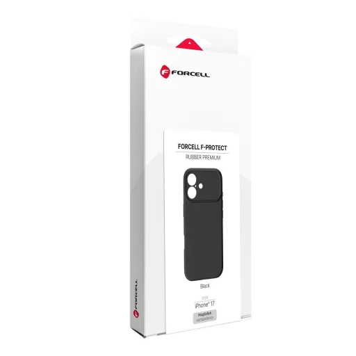 iPhone 17 Forcell F-Protect prémiové silikónové puzdro kompatibilné s MagSafe čierne - 7