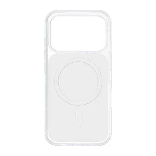 iPhone 17 Pro átlátszó fúziós mágneses tok fehér - 2