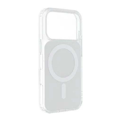 iPhone 17 Pro átlátszó fúziós mágneses tok fehér - 3