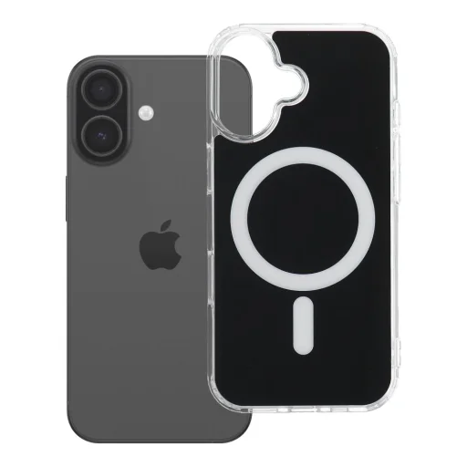 iPhone 17 čierne Clear Fusion Mag puzdro - 7