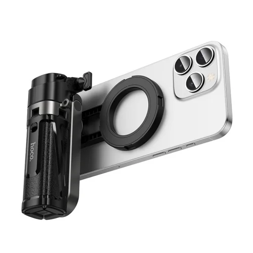 Hoco K27 PRO élőállvány mágneses és univerzális tartóval, távirányítóval fekete - 3