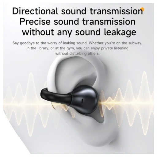 Hoco TWS EA8 vezeték nélküli fülhallgató fém fekete - 7