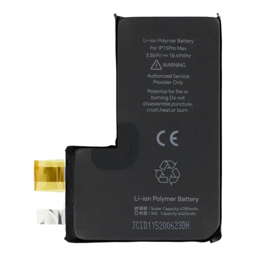 JCID Battery without BMS for iPhone 15 Pro Max (high capacity) - 4