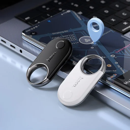 Locator kompatibilis a Google Find My Device-szel Hoco E98A gyöngy fehér - 4