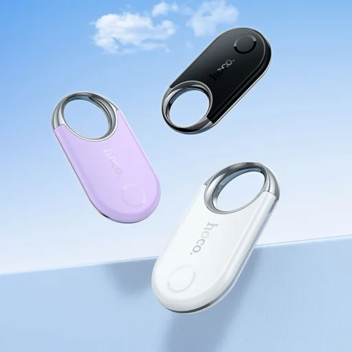 Locator kompatibilis a Google Find My Device-szel Hoco E98A gyöngy fehér - 5