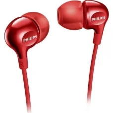PHILIPS SHE3555 Vezetékes fülhallgatók 3,5 mm-es jack piros