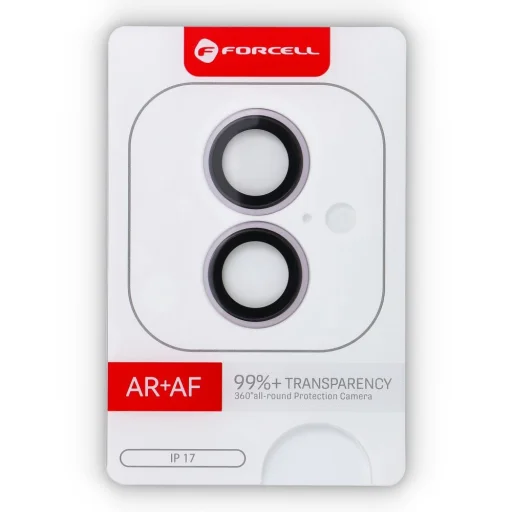 iPhone 17 Forcell Premium üvegfólia világoslila - 4