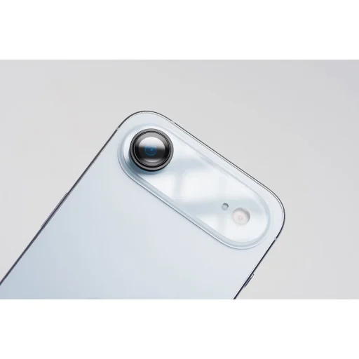 iPhone 17 Forcell Premium kameravédő üvegfólia világoskék - 5