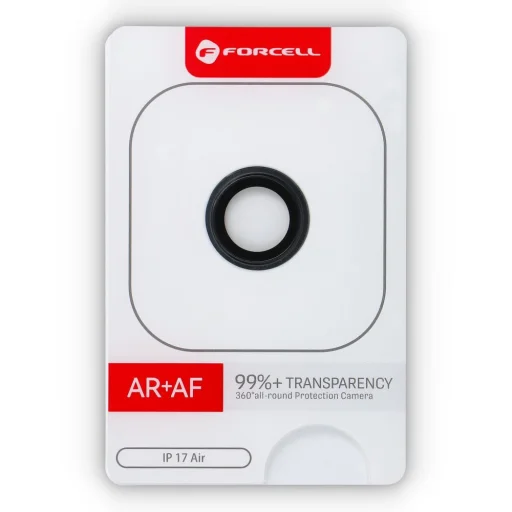 iPhone 17 Forcell Premium kamera üvegfólia szürke - 4