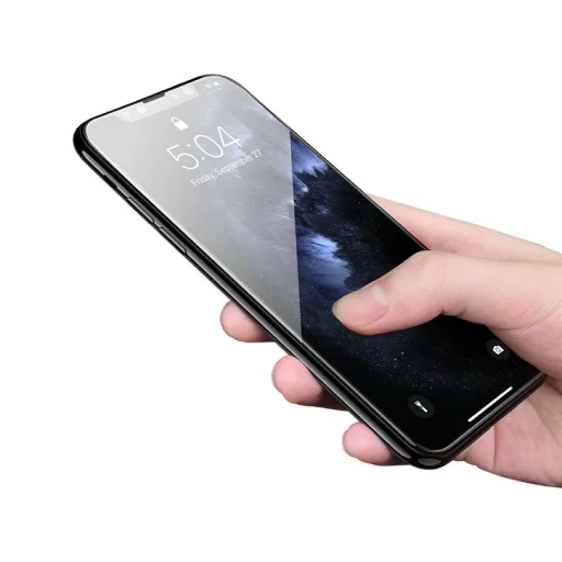 iPhone X / XS / 11 Pro Hoco HD 5D Guardian shield 10 db G14 fekete üvegfólia - 3