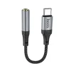 USB-C - 3.5 mm Jack LS36 adapter Hoco, fekete thumbnail