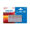 PHILIPS AAA LR03 elem Blister 10+10 db thumbnail