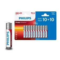 PHILIPS AAA LR03 elem Blister 10+10 db