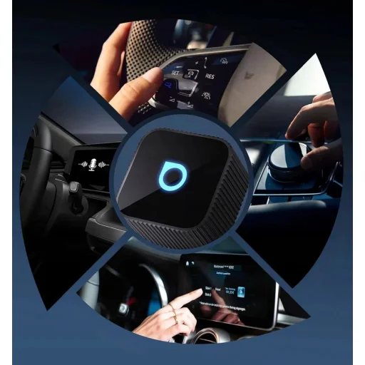 Wireless autós adapter OTTOCAST Mini Cube T2 fekete - 2