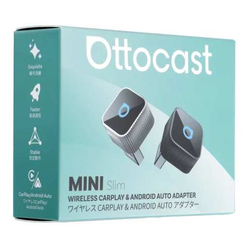 Wireless autós adapter OTTOCAST Mini Cube T2 fekete - 5