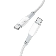Hoco 60W 3A 1 m X70 fehér USB C - USB C kábel