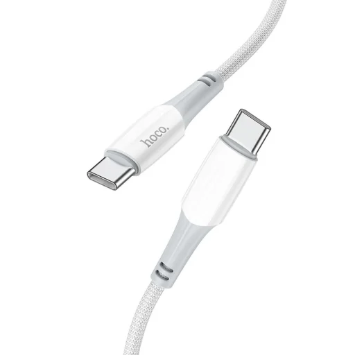 Hoco 60W 3A 1 m X70 fehér USB C - USB C kábel - 1