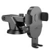 Hoco műszerfalra vagy szélvédőre rögzíthető autós telefontartó H19 fekete thumbnail