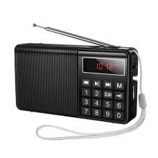 Hoco HI50 hordozható rádió fekete