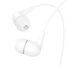 Hoco M97 USB-C vezetékes fülhallgató fehér,