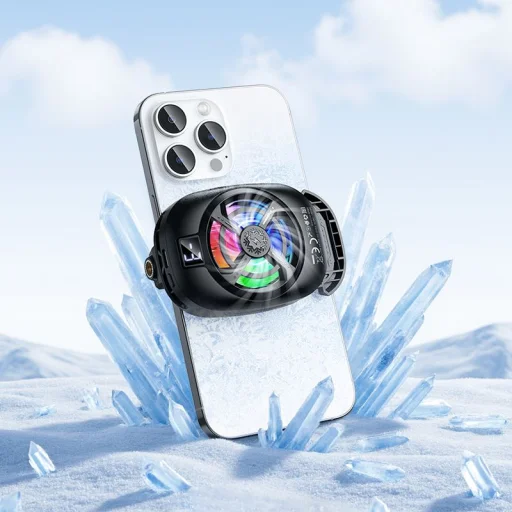 Hoco GM76 telefon hűtőventillátor fekete - 7