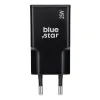 Blue Star Slim GaN USB C + USB A QC4.0 PD 3A 25W TFK-SC-25WAC fekete hálózati USB-C töltő adapter thumbnail