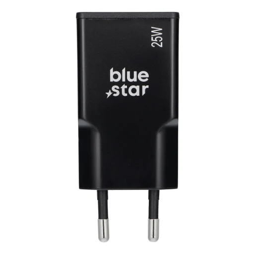 Blue Star Slim GaN USB C + USB A QC4.0 PD 3A 25W TFK-SC-25WAC fekete hálózati USB-C töltő adapter - 2