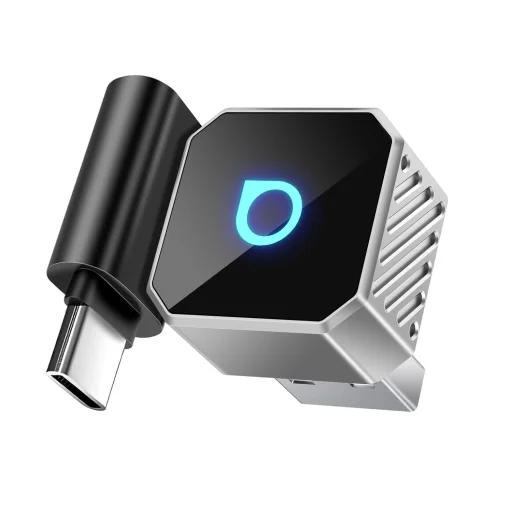 Strieborný bezdrôtový autoadaptér OTTOCAST Mini Cube T3 - 1