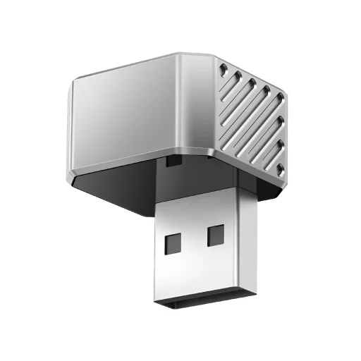 Strieborný bezdrôtový autoadaptér OTTOCAST Mini Cube T3 - 2