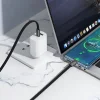 USB C - USB C Hoco 3A 60W 1 m X125 fekete Type-C kábel thumbnail