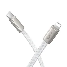 Villámgyors USB C - Lightning Hoco PD 30W 1 m X125 fehér